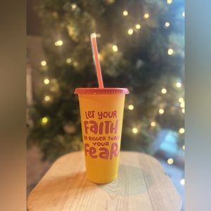 NEW reusable coffee cup